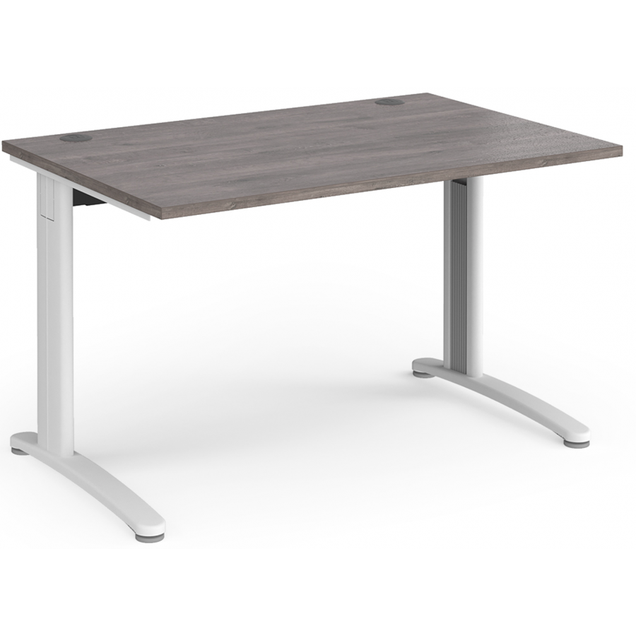 TR10 800mm Deep Cable Managed Office Desk